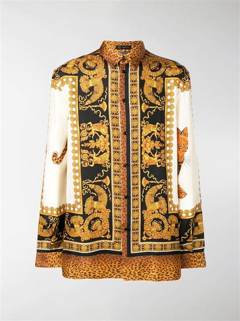 camicia wild versace